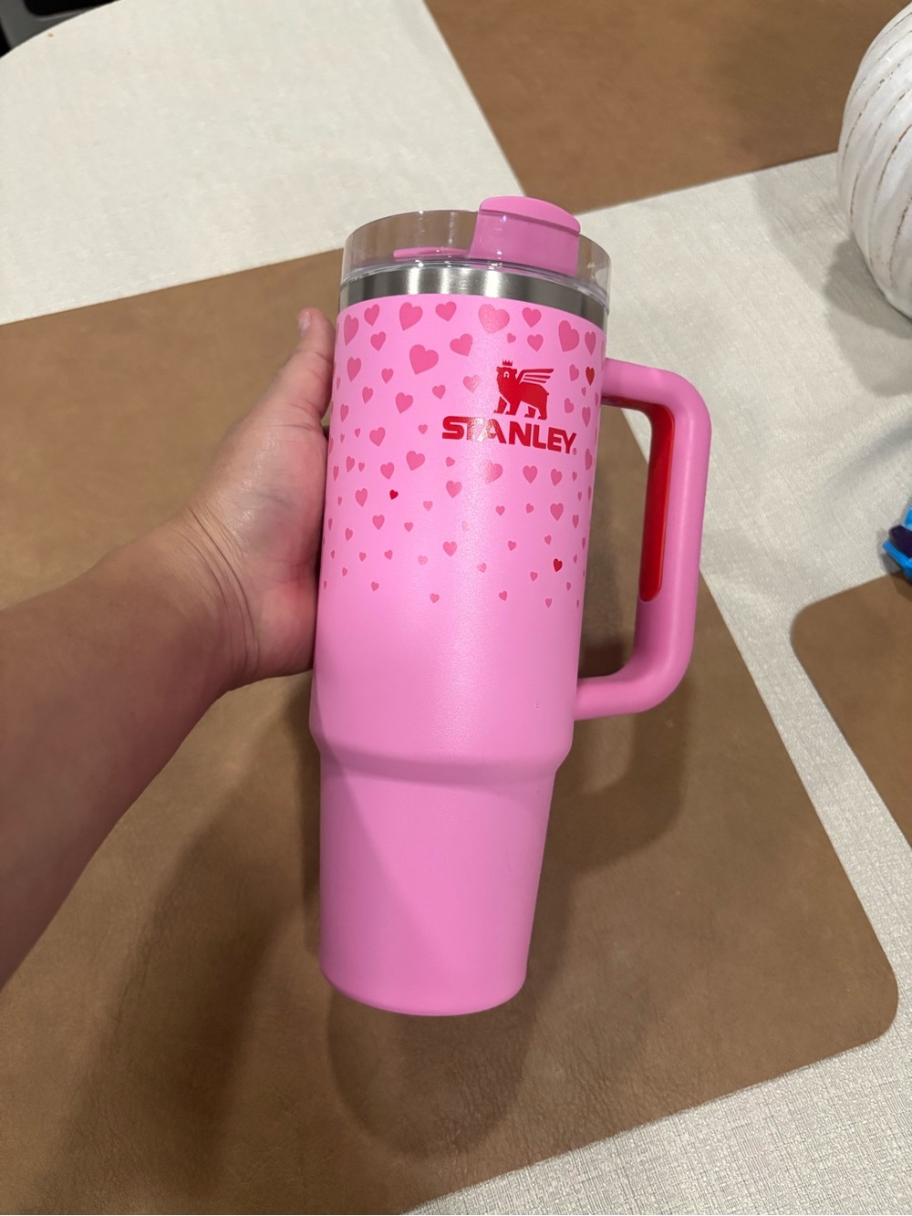 Pink Stanley Tumbler